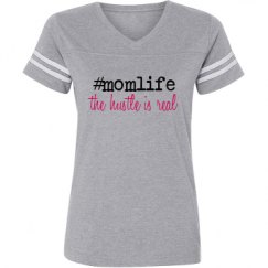 Ladies Relaxed Fit Vintage Sports Tee