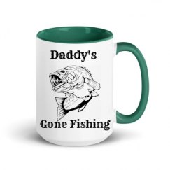 15oz Ceramic Mug with Color Inside