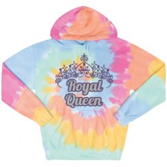 Unisex Tie-Dye Fleece Hoodie