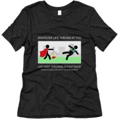 Ladies Relaxed Fit Super Soft Triblend Tee