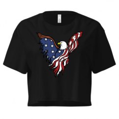 Ladies Festival Cali Crop Top Tee