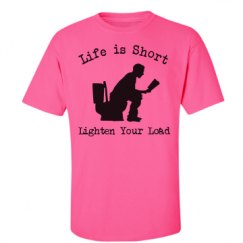 Unisex Ultra Cotton Safety Neon Crewneck Tee