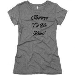Ladies Slim Fit Super Soft Triblend Tee