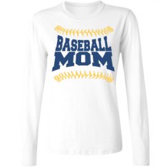 Ladies Relaxed Fit Basic Long Sleeve Tee