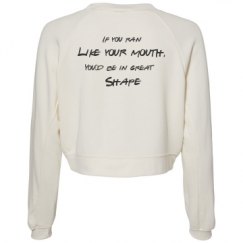Women's Raglan Pullover Fleece