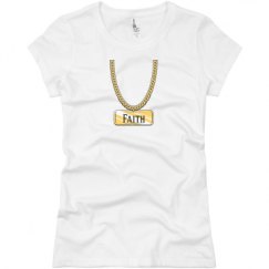 Ladies Slim Fit Basic Promo Jersey Tee