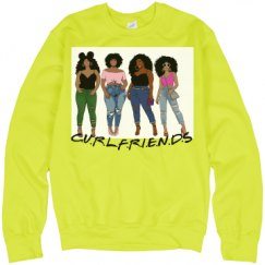 Unisex Neon Crewneck Sweatshirt