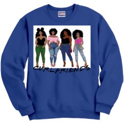 Unisex Film and Foil Crewneck Sweatshirt