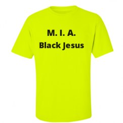 Unisex Ultra Cotton Safety Neon Crewneck Tee