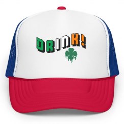 Drown The Shamrock Peak Cap