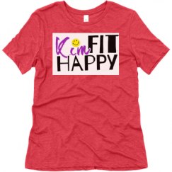 Ladies Relaxed Fit Super Soft Triblend Tee