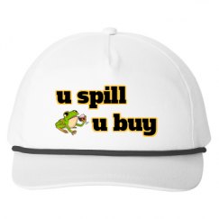 Snapback Five-Panel Rope Hat