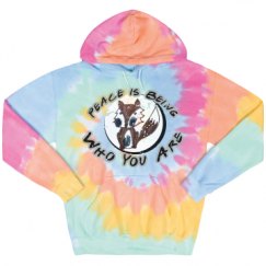 Unisex Tie-Dye Fleece Hoodie