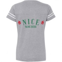 Ladies Relaxed Fit Vintage Sports Tee