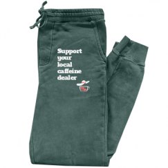 Pigment-Dyed Fleece Pants