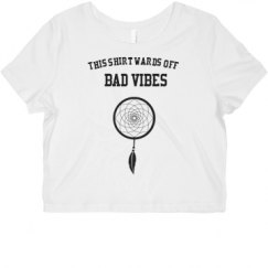 Ladies Slim Fit Crop Top Tee