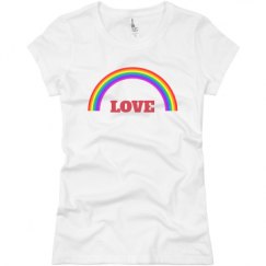 Ladies Slim Fit Basic Promo Jersey Tee