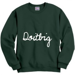 Unisex Film and Foil Crewneck Sweatshirt
