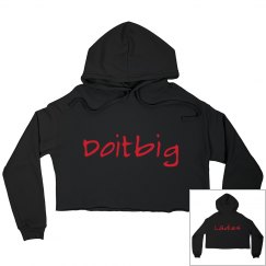 Black - R customized Hoodie/w