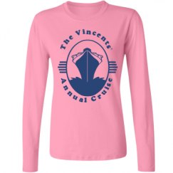 Ladies Relaxed Fit Basic Long Sleeve Tee