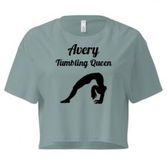 Ladies Festival Cali Crop Top Tee