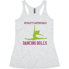 Ladies Slim Fit Super Soft Racerback Triblend Tank