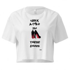 Ladies Festival Cali Crop Top Tee