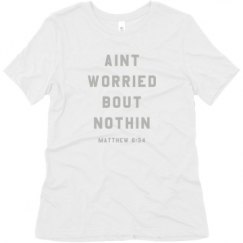 Ladies Relaxed Fit Super Soft Triblend Tee