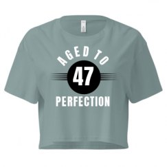 Ladies Festival Cali Crop Top Tee