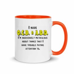 11oz Ceramic Mug with Color Inside