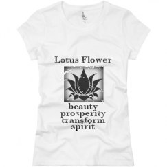 Ladies Slim Fit Basic Promo Jersey Tee