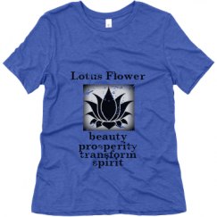 Ladies Relaxed Fit Super Soft Triblend Tee