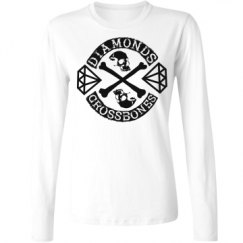 Ladies Relaxed Fit Basic Long Sleeve Tee