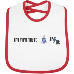 Infant Contrast Trim Bib