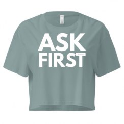 Ladies Festival Cali Crop Top Tee