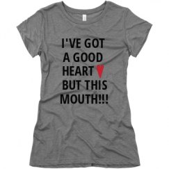 Ladies Slim Fit Super Soft Triblend Tee