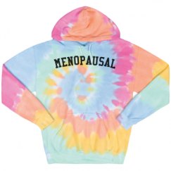 Unisex Tie-Dye Fleece Hoodie