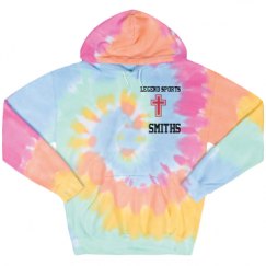 Unisex Tie-Dye Fleece Hoodie