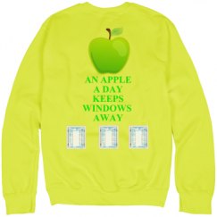 Unisex Neon Crewneck Sweatshirt