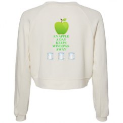 Women's Raglan Pullover Fleece