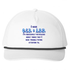 Snapback Five-Panel Rope Hat