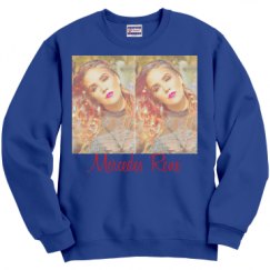 Unisex Film and Foil Crewneck Sweatshirt