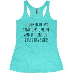 Ladies Slim Fit Super Soft Racerback Triblend Tank