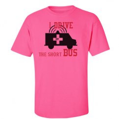 Unisex Ultra Cotton Safety Neon Crewneck Tee