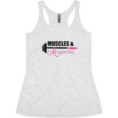 Muscles and Mascara Logo