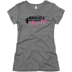 Ladies Slim Fit Super Soft Triblend Tee