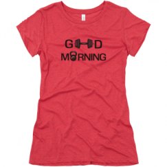 Ladies Slim Fit Super Soft Triblend Tee