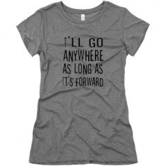 Ladies Slim Fit Super Soft Triblend Tee