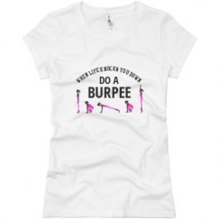 Ladies Slim Fit Basic Promo Jersey Tee