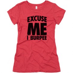 Ladies Slim Fit Super Soft Triblend Tee